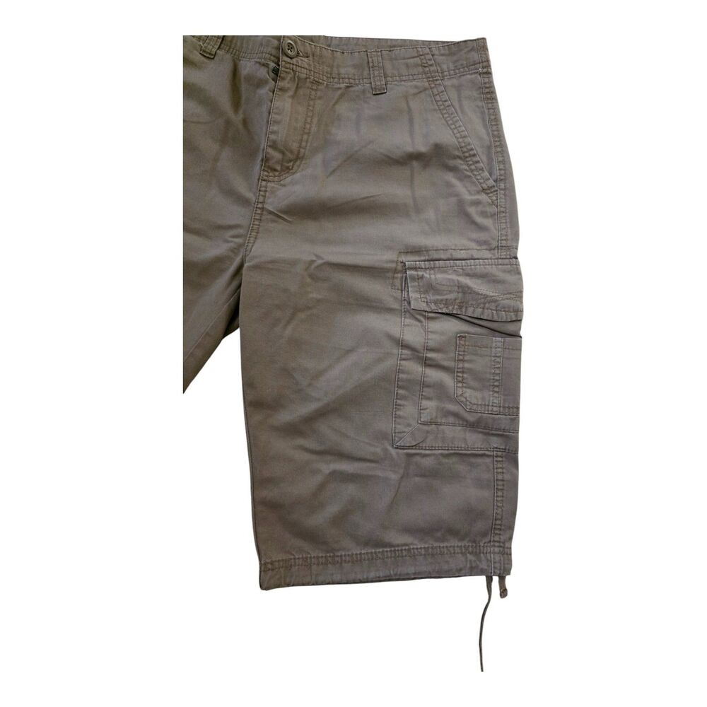 Ring of Fire Men’s Khaki Cargo Shorts Size 34 – Pre-Owned, Good Condition - Picture 13 of 14